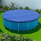 Pool Cover Fit 3.66m Round Above-ground Swimming Pool Blanket Blue