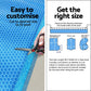 Pool Cover 600 Micron 6.5x3m Swimming Pool Solar Blanket Blue
