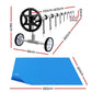 Pool Cover 600 Micron 6.5x3m with Roller 4m Swimming Pools Solar Blanket