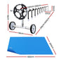 Pool Cover 600 Micron 6.5x3m with Roller 5.55m Swimming Pools Solar Blanket