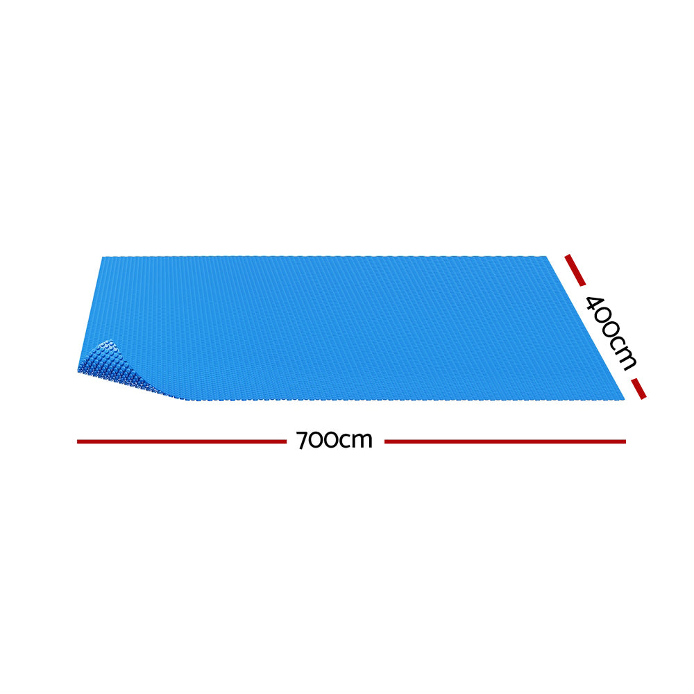 Pool Cover 600 Micron 7x4m Swimming Pool Solar Blanket Blue