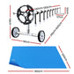 Pool Cover 600 Micron Heat Solar Blanket 9.5x5m with 5.55m Roller