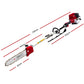 40CC Pole Chainsaw Hedge Trimmer 12in Chain Saw 4-Stroke 4.3m Long Reach