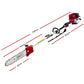 65CC Pole Chainsaw Hedge Trimmer 12in Chain Saw 4.3m Long Reach