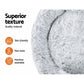 XLarge Dog Beds Pet 110cm Calming Soft Plush - Light Charcoal