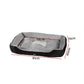 LARGE Dog Beds Pet Calming Soft Sleeping Comfy Plush Mat Cave Washable - Black