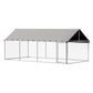 Dog Kennel Large House XL Pet Run Cage Puppy Outdoor Enclosure 2Mx4M