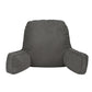 Reading Pillow Back Rest Lumbar Support Cushion - Grey