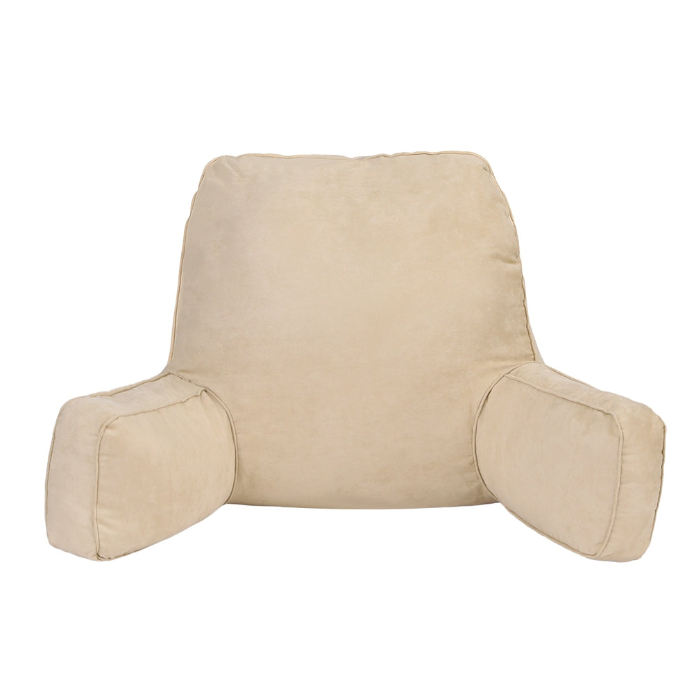 Reading Pillow Back Rest Lumbar Support Cushion - Oatmeal
