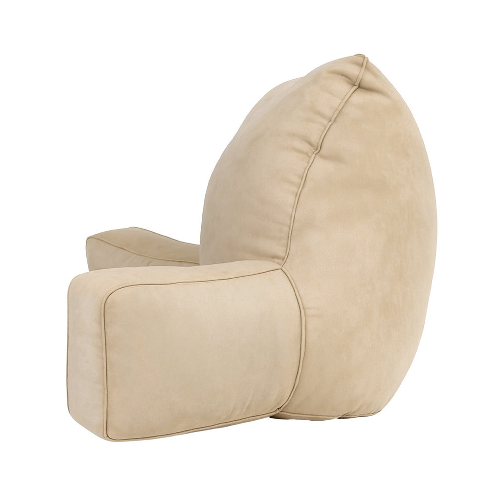 Reading Pillow Back Rest Lumbar Support Cushion - Oatmeal