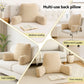 Reading Pillow Back Rest Lumbar Support Cushion - Oatmeal