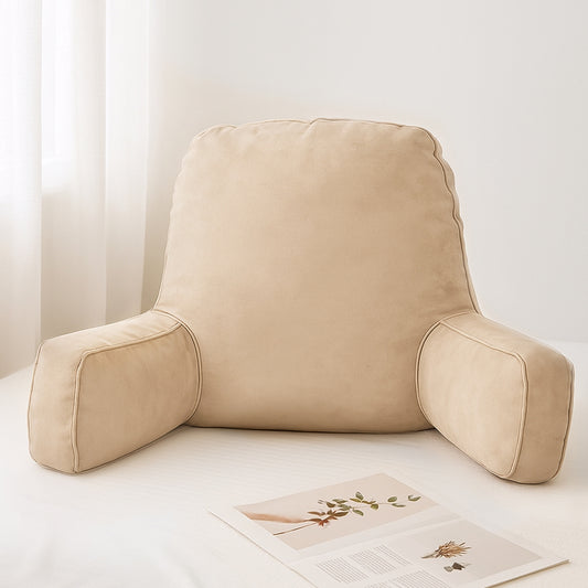 Reading Pillow Back Rest Lumbar Support Cushion - Oatmeal