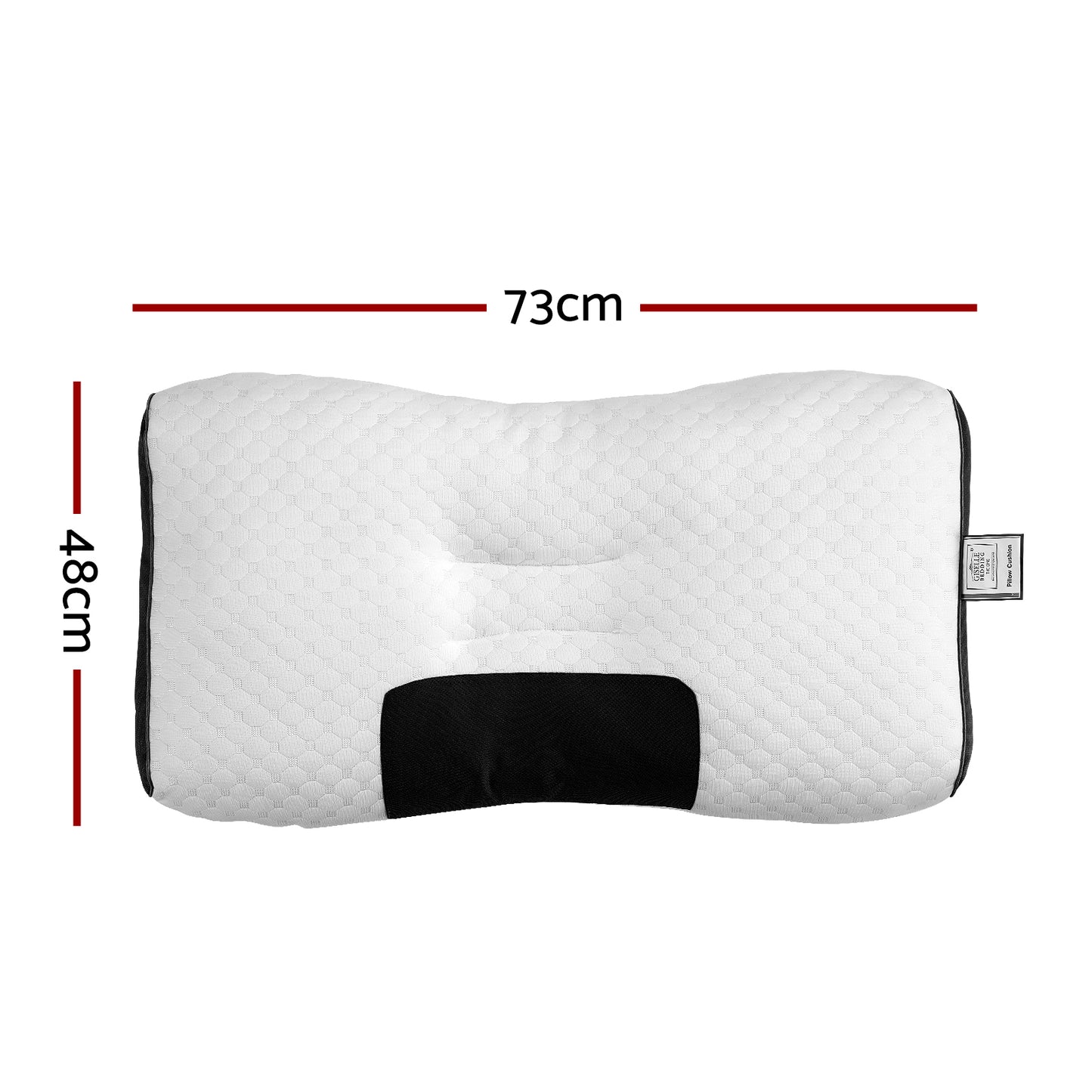 Contour Pillow Ergonomic Neck Pillow - White