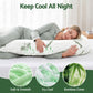 Giselle Bedding Pregnancy Pillow for Side Sleepers C-Shaped Body Pillow with Bamboo Fiber Cover, Maternity Pillow for Full Body Support, Belly and Waist Comfort