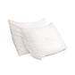Set of 2 Single Bamboo Memory Foam Pillow - White