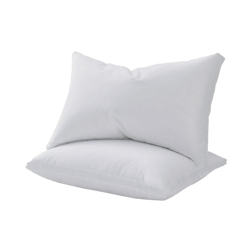 Shredded Memory Foam Pillow Adjustable Loft - White