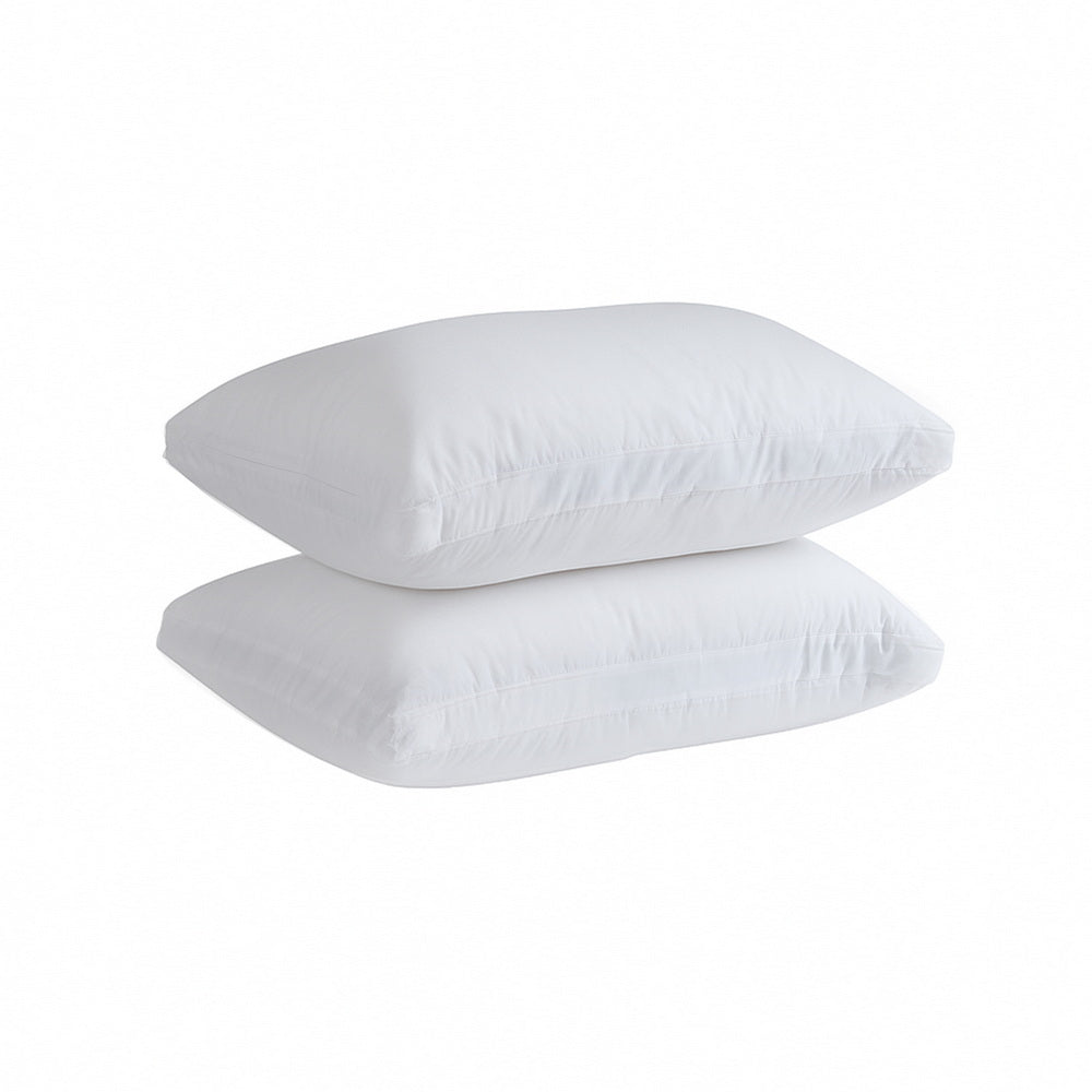 Shredded Memory Foam Pillow Adjustable Loft - White