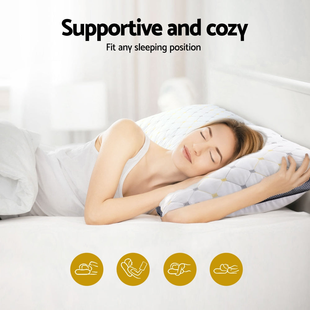 Pillows Microfibre Pillow - White