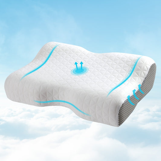 Premium Memory Foam Pillow Contour Neck