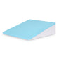 Wedge Pillow Gel Memory Foam Ergonomic Support Bamboo Cover - White