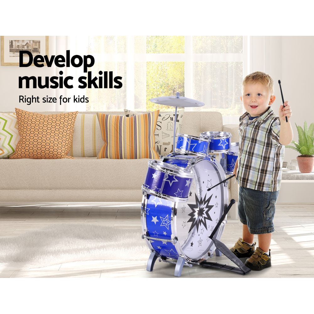 11-piece Kids Drum Set