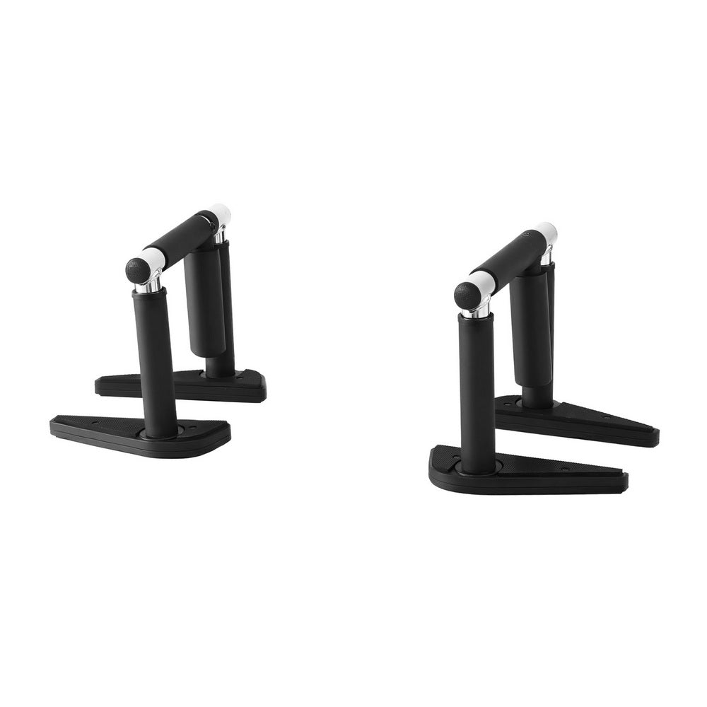 Everfit Pull Up Bar Chin Up Grips Foldable Doorway Gym Portable Black