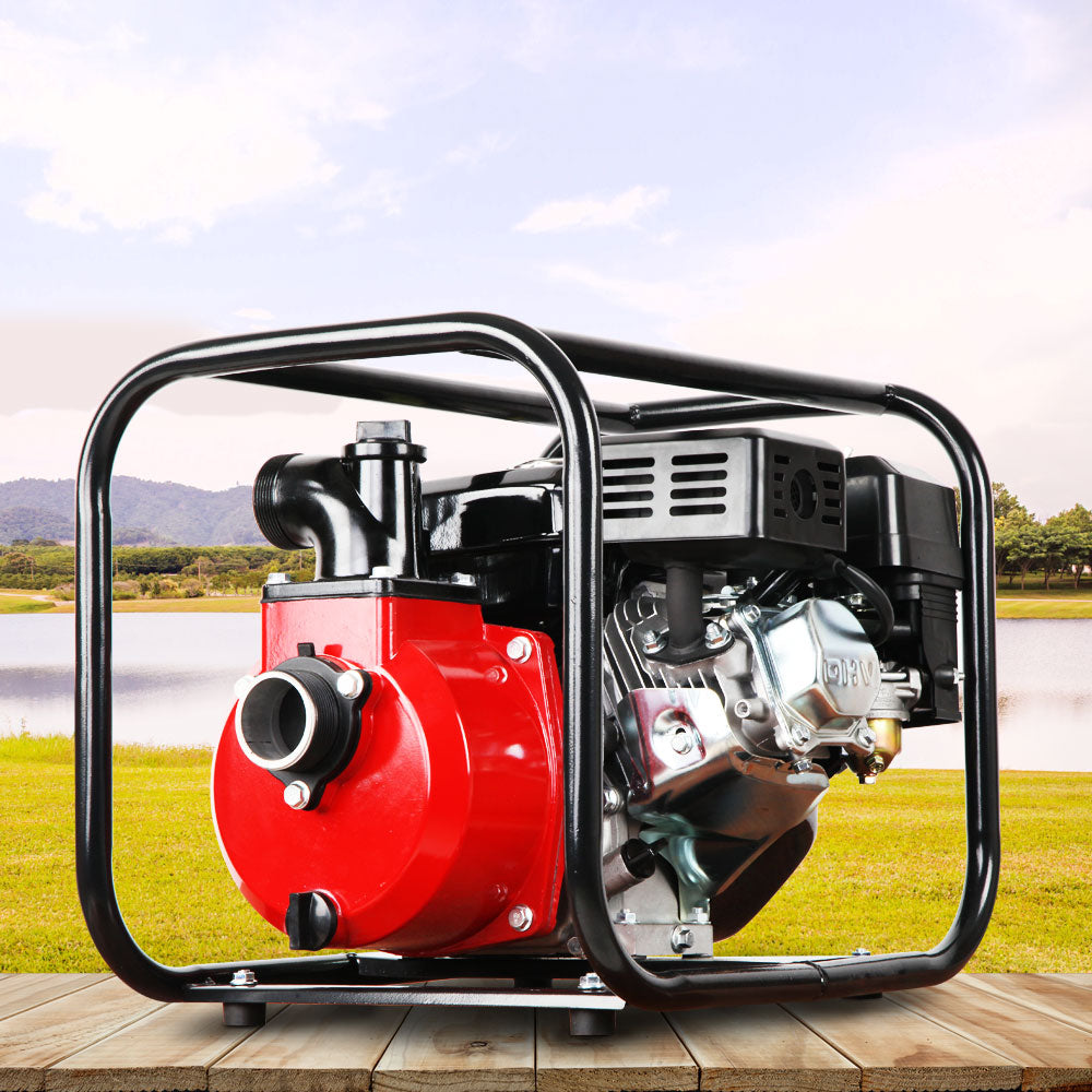 2inch High Flow Water Pump 210cc - Black & Red