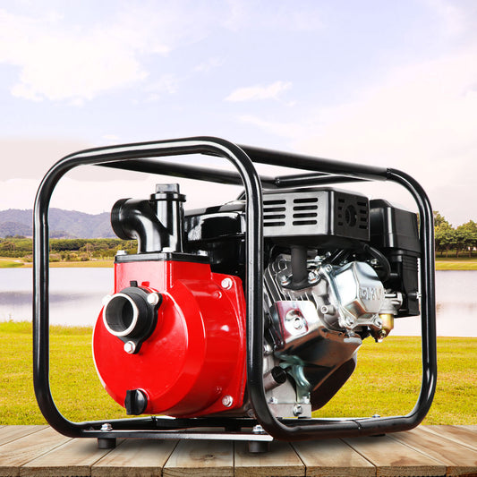 2inch High Flow Water Pump 210cc - Black & Red