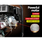 2inch High Flow Water Pump 210cc - Black & Red