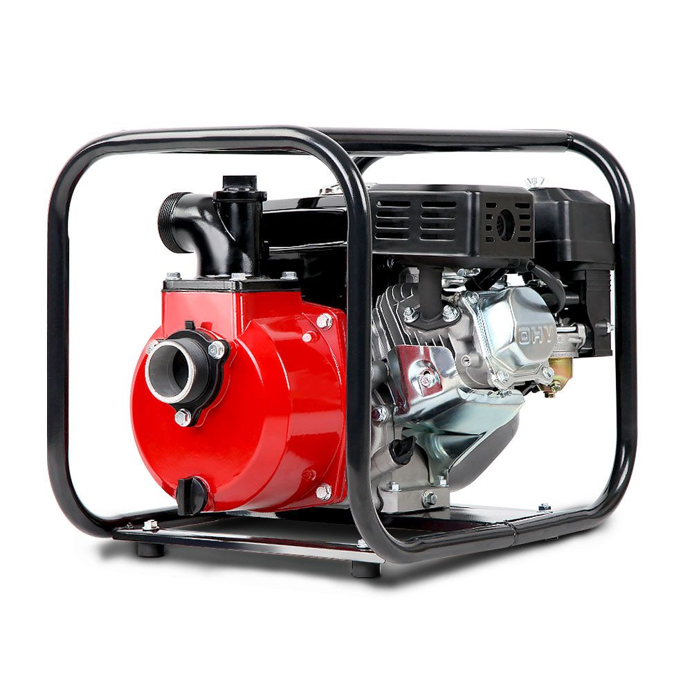 2inch High Flow Water Pump 210cc - Black & Red