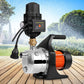 Garden Water Pump 1500W High Pressure Tank Rain Farm Irrigation - Black