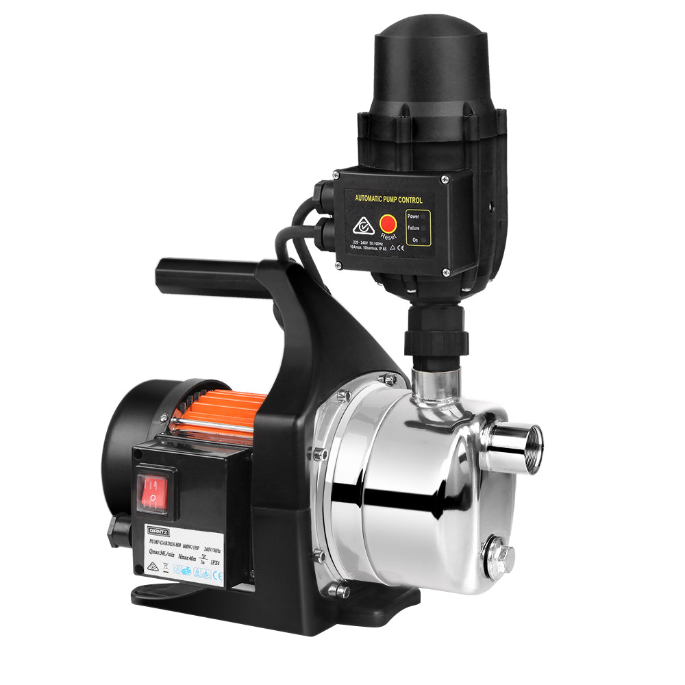 800W High Pressure Garden Water Pump with Auto Controller