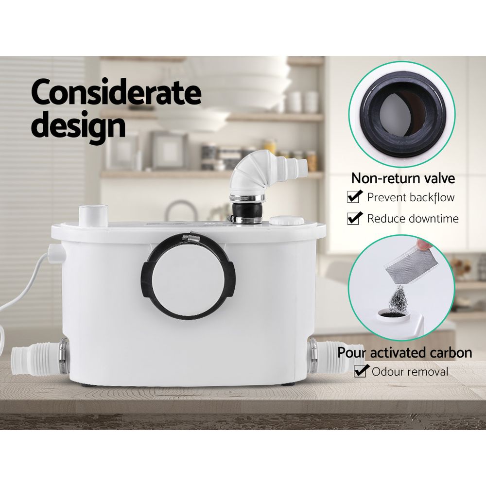 Sewerage Pump Waste Toilet Sewage Water Disposal Marine Basement Clean