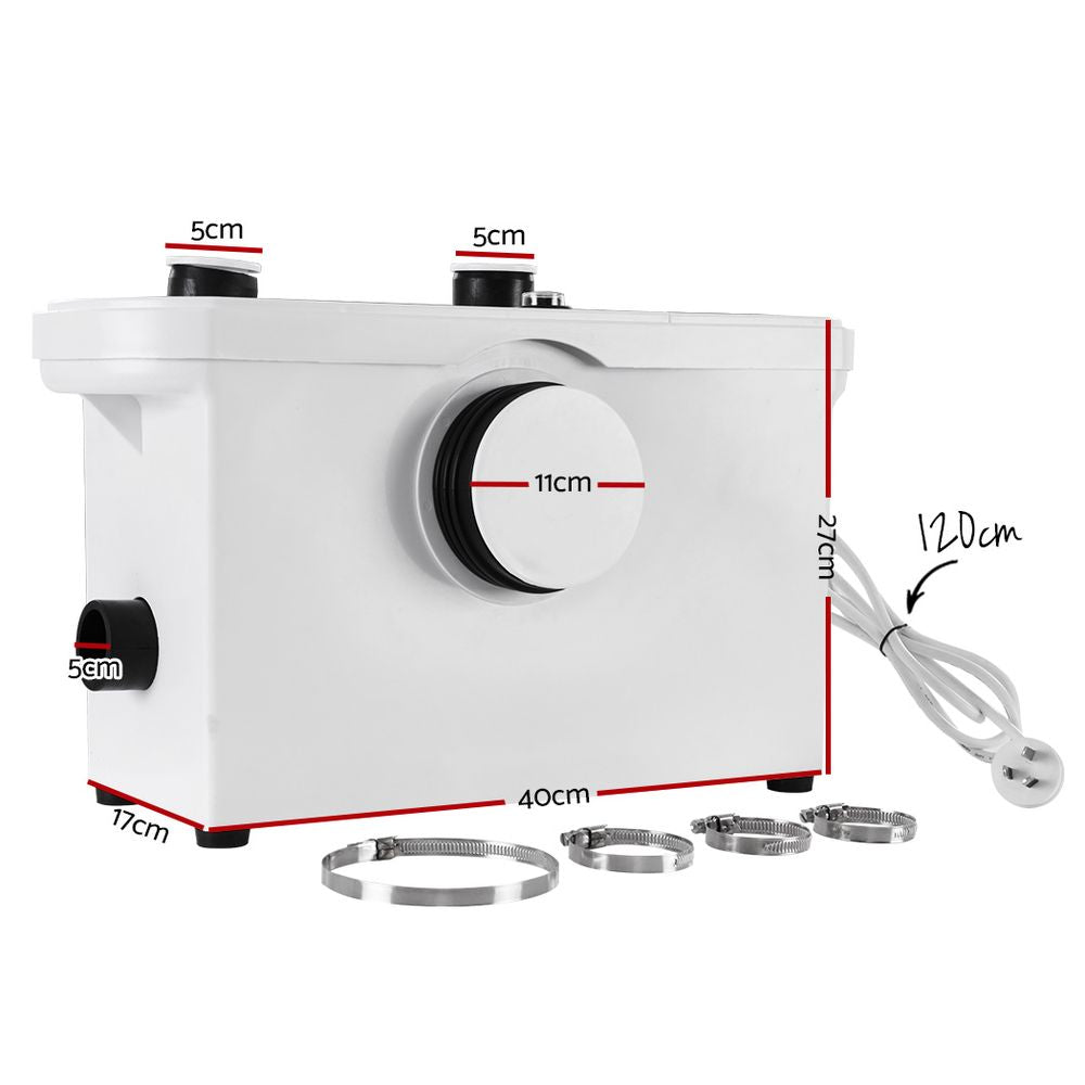 Sewerage Pump Waste Water Marine Toilet Disposal Unit Laundry Basement