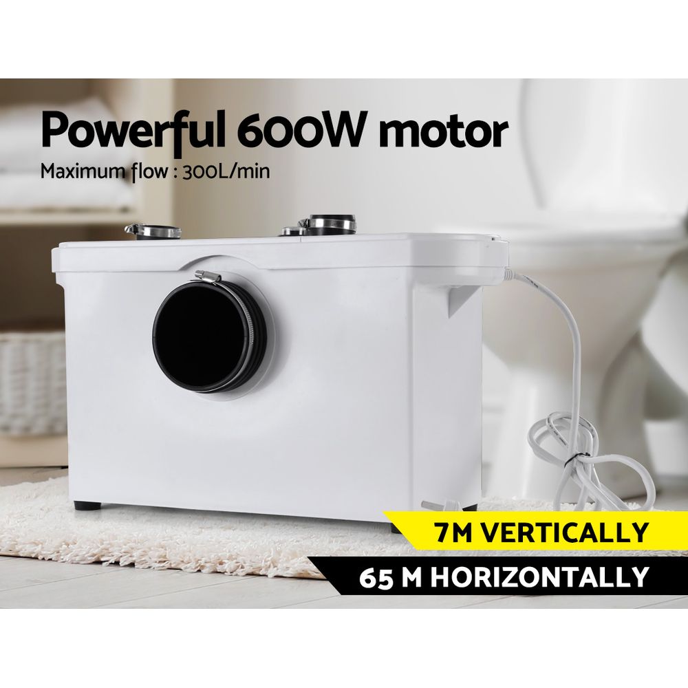 Sewerage Pump Waste Water Marine Toilet Disposal Unit Laundry Basement