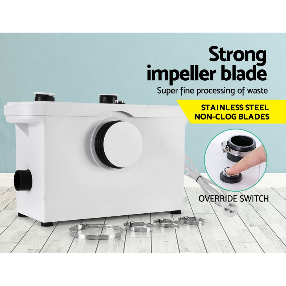 Sewerage Pump Waste Water Marine Toilet Disposal Unit Laundry Basement