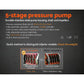 Garden Water Pump High Pressure 1800W 5-Stage Tank Irrigation - Black