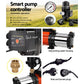 Garden Water Pump High Pressure 1800W 5-Stage Tank Irrigation - Black