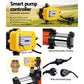Garden Water Pump High Pressure 1800W 5-Stage Tank Irrigation - Yellow