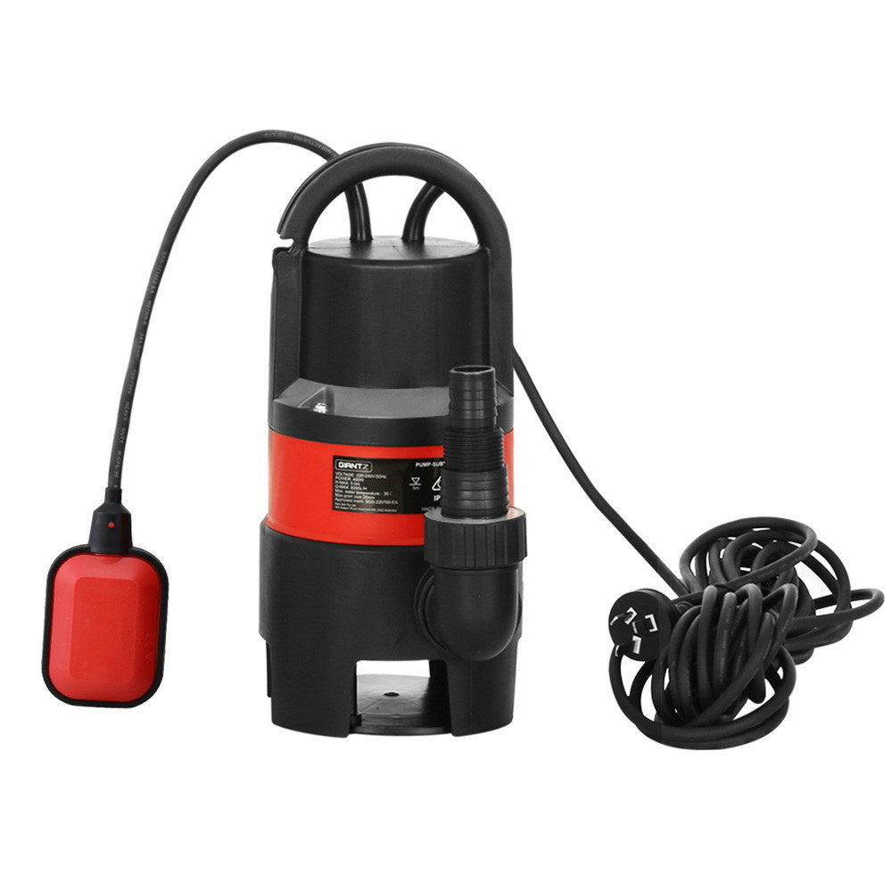 750W Water Pump Dirty Submersible Sump Swim Pool Flooding Pond Clean