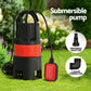 750W Water Pump Dirty Submersible Sump Swim Pool Flooding Pond Clean