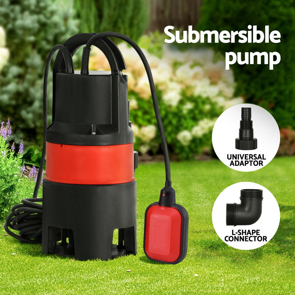 750W Water Pump Dirty Submersible Sump Swim Pool Flooding Pond Clean
