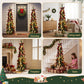 5ft 160cm Pop Up Christmas Tree Pre Decorated Artificial Christmas Tree