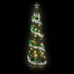 5ft 155cm Pop Up Christmas Tree Pre Decorated Warm White LED