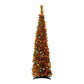 5ft 160cm 160cm Pop Up Christmas Tree Artificial Christmas Tree Golden Maple Leaf
