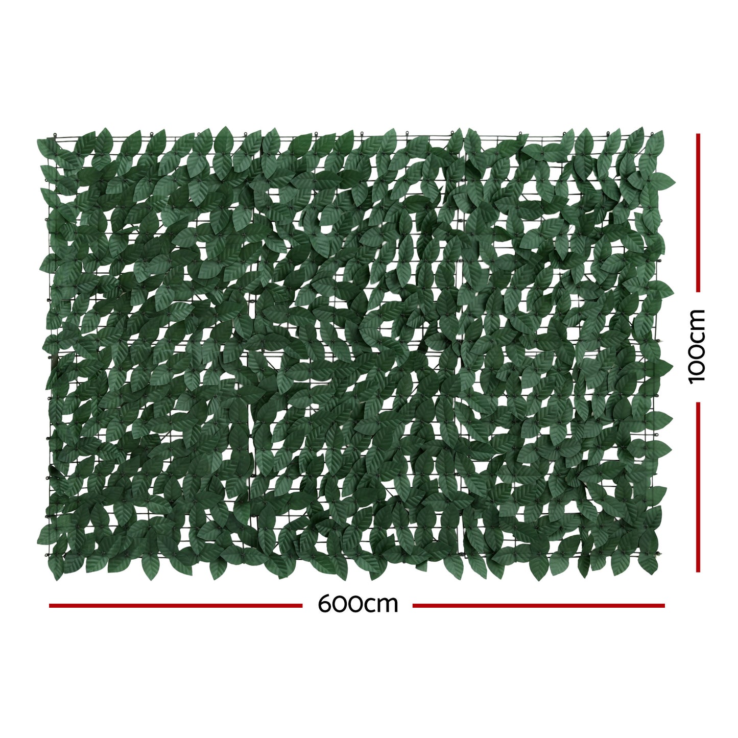 Artificial Ivy Privacy Fence Screen Greenery Backdrop Panel for Balcony Patio Garden