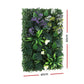 Set of 4 Artificial Plant Wall Panels 40X60CM Boxwood Panel Hedge Grass Backdrop Backyard Green Decor