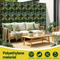 Set of 4 Artificial Plant Wall Panels 40X60CM Boxwood Panel Flower Backdrop Backyard Green Decor