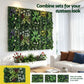 Set of 4 Artificial Plant Wall Panels 40X60CM Boxwood Panel Flower Backdrop Backyard Green Decor