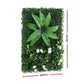 Set of 4 Artificial Plant Wall Panels 40X60CM Boxwood Panel Leaf Backdrop Backyard Green Decor